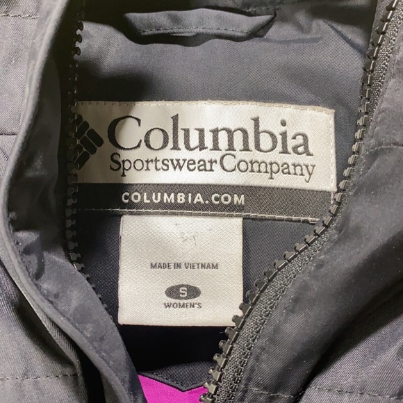 Columbia Sportswear Blue Puffer Vest Small Feather and Down - Picture 5 of 10